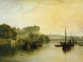 Petworth, Sussex, the Seat of the Earl of Egremont: Dewy Morning, 1810